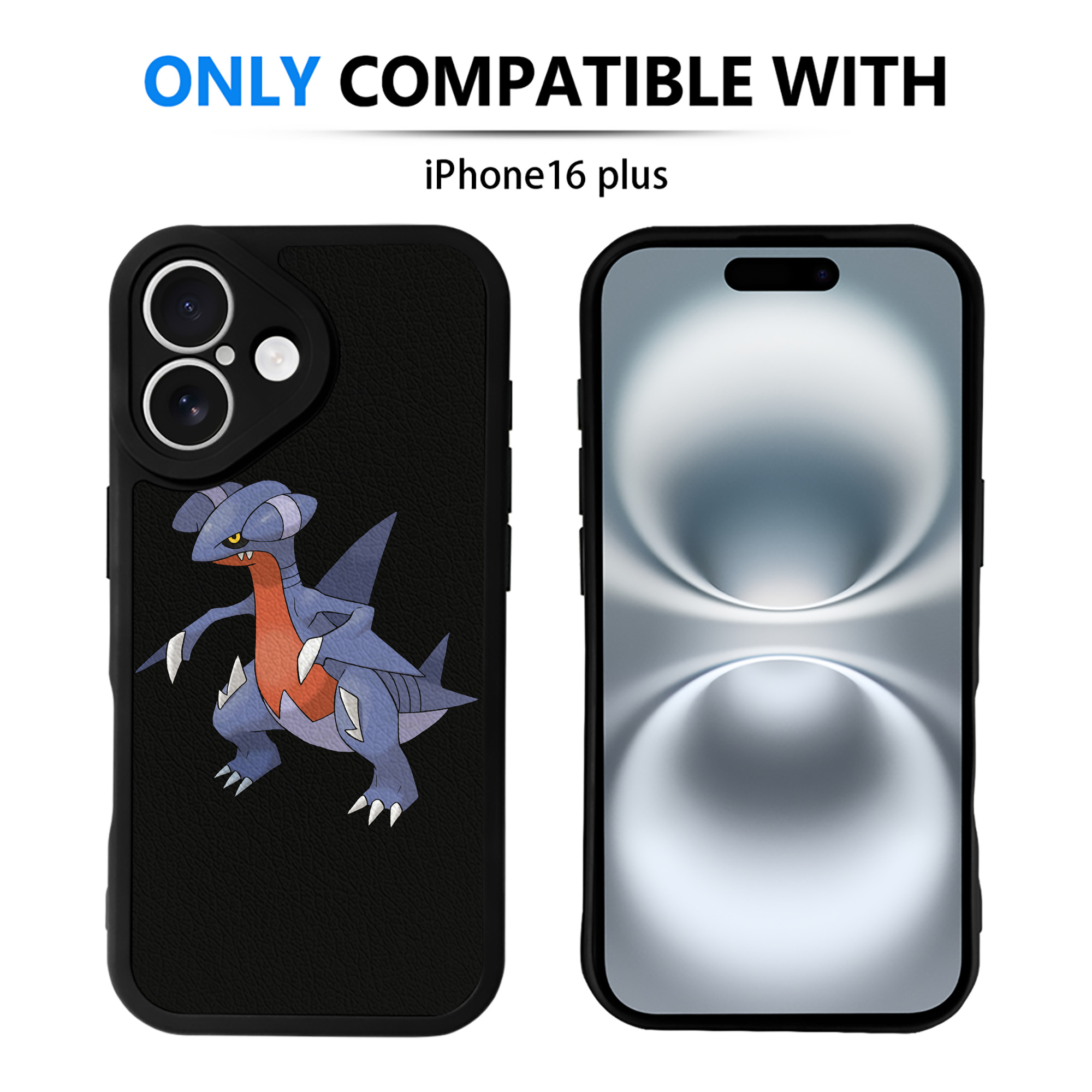 （画像用） ポケットモンスター Pokémon 【iPhone 16シリーズ対応】シリコンスマホケース（レザー調） 材質：シリコン